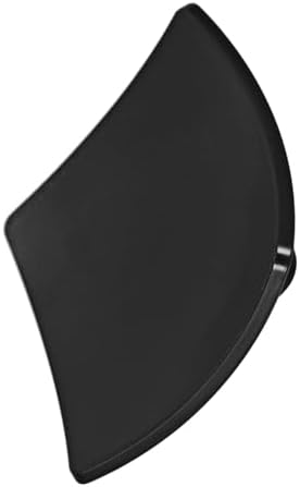 Zerodeko Large Black Curved Soap Holder
