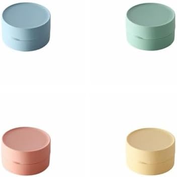 Travel Soap Box Holder Case - Leak Proof Portable Soap Container Pink