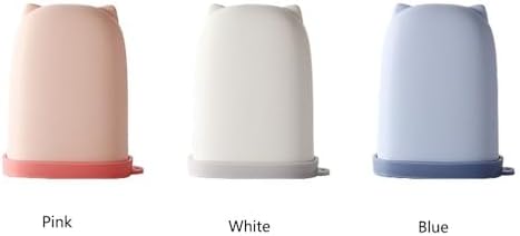 Pink Silicone Portable Soap Dish Holder