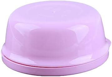 Portable Soap Dish with Lid for Travel and Home Use Pink