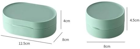 Travel Soap Box Holder Case - Leak Proof Portable Soap Container Pink