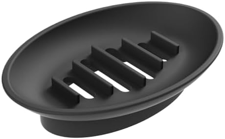 Waterproof Soap Dish Holder - Sturdy Silicone Tray