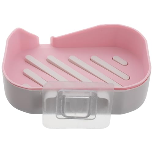 DRESSOOS Multifunctional Soap Dish with Drainage and Hooks