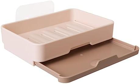 Alipis Wall-Mounted Soap Dish Draining Soap Rack