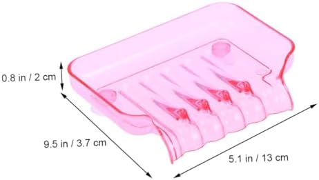 TIDTALEO Wall Mount Soap Dish with 2 Suckers