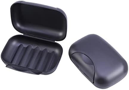 Garneck Compact Soap Holder Lock Leakproof Travel Size
