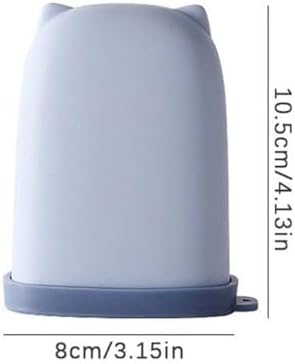 Pink Silicone Portable Soap Dish Holder