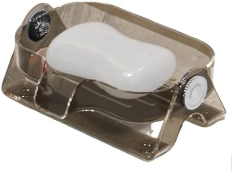 FABEILAI Soap Dish with Drain Black