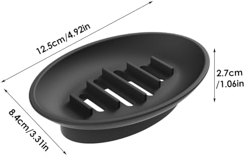 Stylish Silicone Soap Dish for Shower and Kitchen