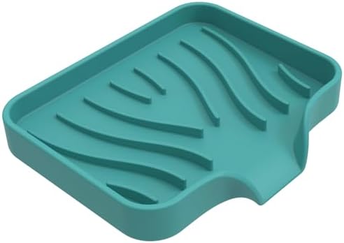 Kitchen Sink Silicone Soap Holder for Bathroom and Hotel