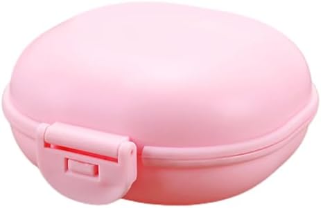 GLANSI Soap Dish - Leakproof Travel Holder with Lid
