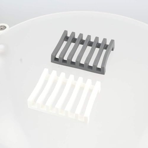 Silicone Soap Dish Holder with Non-Slip Base Black 1