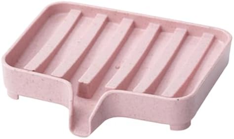 Self-Draining Soap Dish - Double Layer Pink