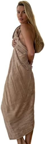Mosobam Luxury Turkish 4pc Towel Set - Light Taupe