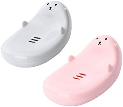 Cabilock Round Soap Dish Holder for Bathroom 1
