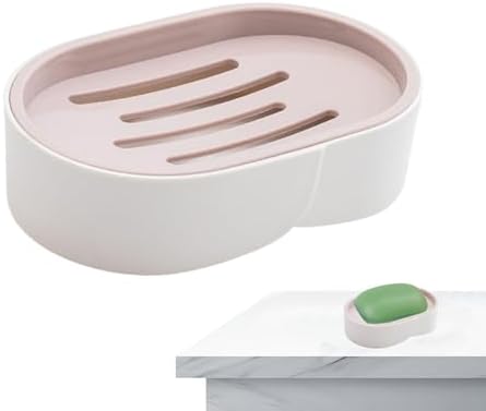 Safe Durable Soap Dish with Drainage and Anti-Slip Design