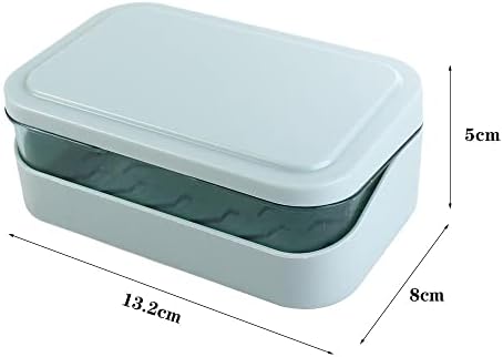 Plastic Soap Box with Lid - Pink