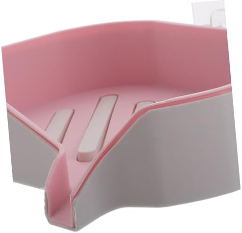 VALICLUD Wall Mounted Soap Dish with Hook for Bathroom