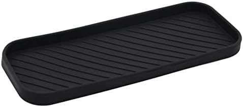 LIUGOU Silicone Organizer Tray for Kitchen and Bathroom