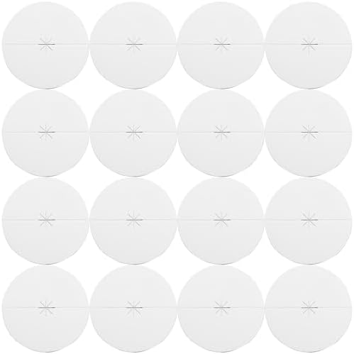 Garneck 300 Pcs White Candle Drip Protectors