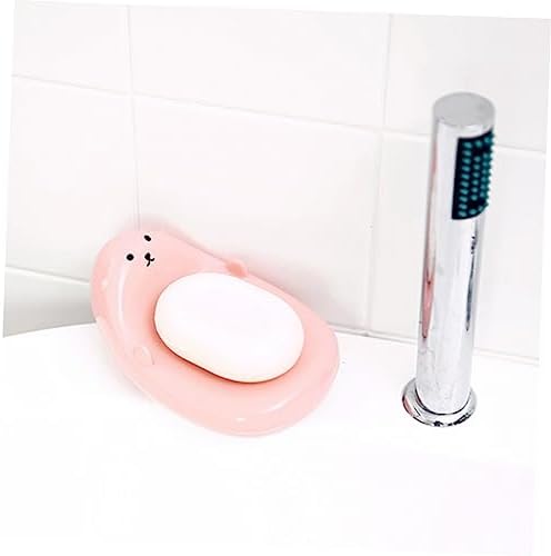 WOONEKY Heart Shaped Soap Dish Holder for Bathroom
