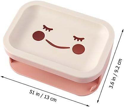 Anneome Double Layer Wall-Mounted Soap Dish 1