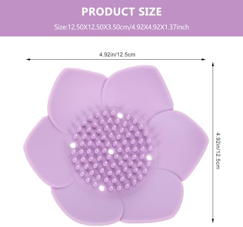 NOLITOY 2pcs Silicone Soap Dishes with Drainage