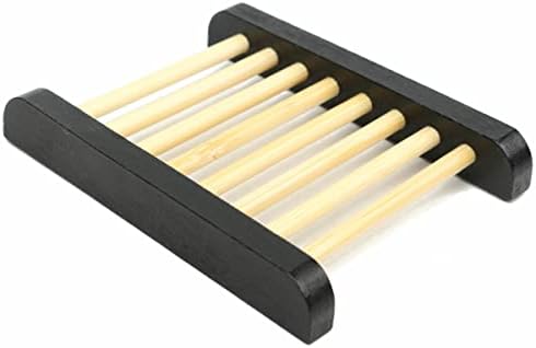 Acofuns Portable Shower Soap Wood Dish Tray Holder