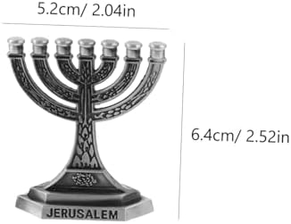 Retro Zinc Alloy Candlestick Holder for Taper Candles