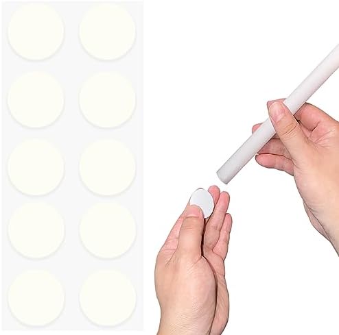 50pcs Taper Candle Adhesive Holder for Safe Lighting