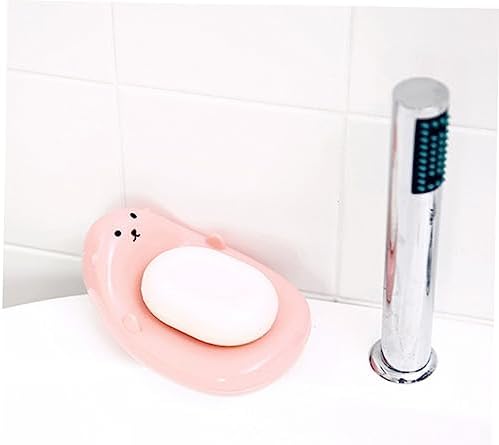 Luxshiny Heart Shaped Soap Drainer Holder
