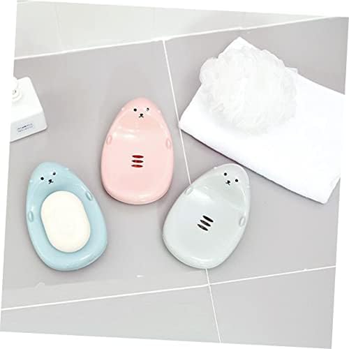 Luxshiny Heart Shaped Soap Drainer Holder