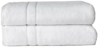 Cozy Earth Premium Plush White Bath Towel