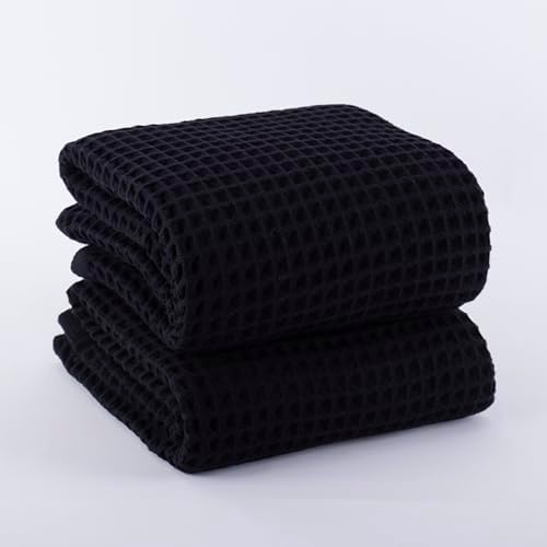 Pskl Turkish Cotton Waffle Bath Towels Pack of 2