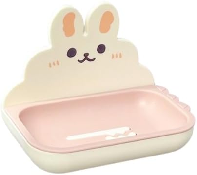 Cute Rabbit Soap Holder Wall Mounted Soap Rack