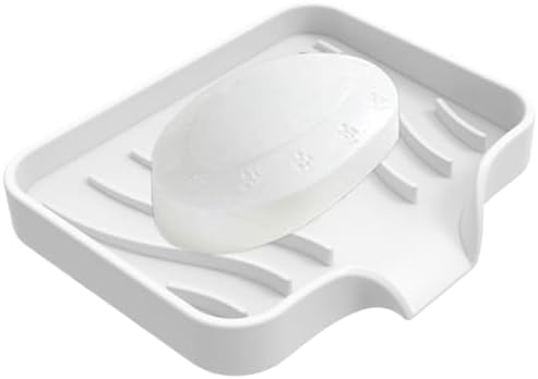 Kangnice Waterproof Soap Dish with Drain 1