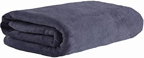 MYLSMPLE Microfiber Bath Towel Extra Large Grey