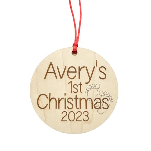 Glimmer Designs Babys First Christmas Ornament 2023
