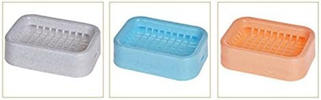 Sumddy 2PCS Plastic Soap Dish Holder Box for Home and Travel