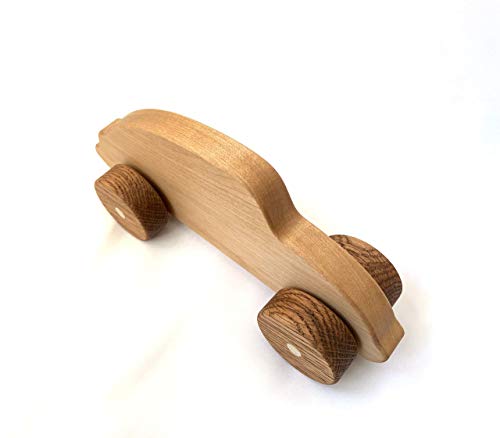 Wooden Car Toy for Toddlers Montessori Baby Shower Gift