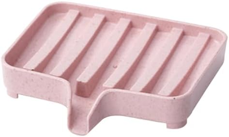 Shower Soap Holder - Double Layer Draining Dish Beige