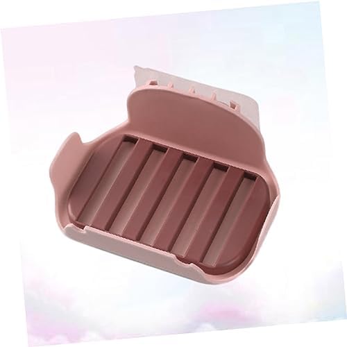 Holibanna Holder Soap Dish Adhesive Compartment