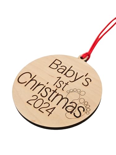 Glimmer Designs Babys 1st Christmas Ornament 2024 1