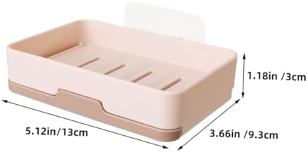 Ciieeo Practical Soap Mounted Dish Leak Proof Box for Bathroom