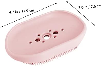 LIFKOME Draining Soap Tray with Silicone Holder