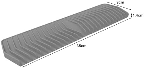 Flexible Silicone Soap Dish with Waterfall Drainage Non-Slip Multifunctional Organizer