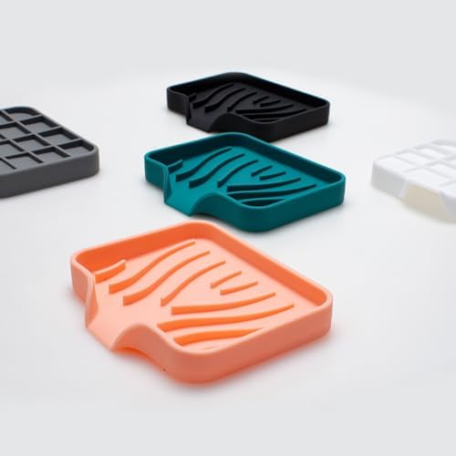 Ozeau Kitchen Sink Soap Sponges Tray Holder