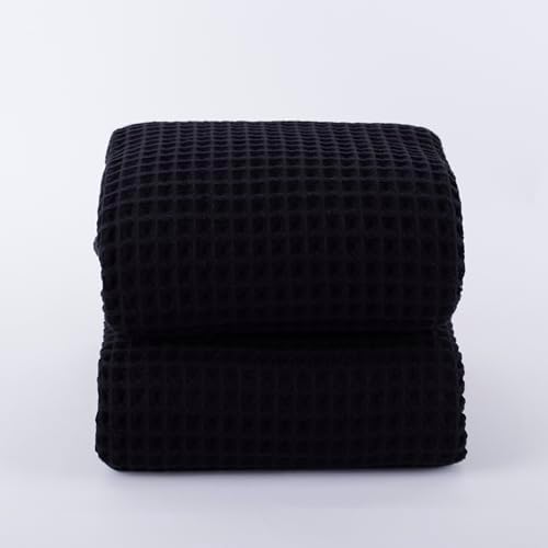 Pskl Turkish Cotton Waffle Bath Towels Pack of 2