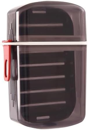 Loyliawa Portable Soap Box with Drainage and Lock