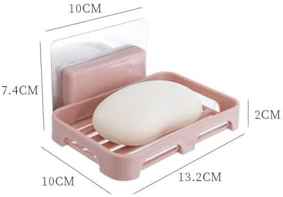 1PCS Plastic Soap Box Bathroom Soap Holder with Drainage